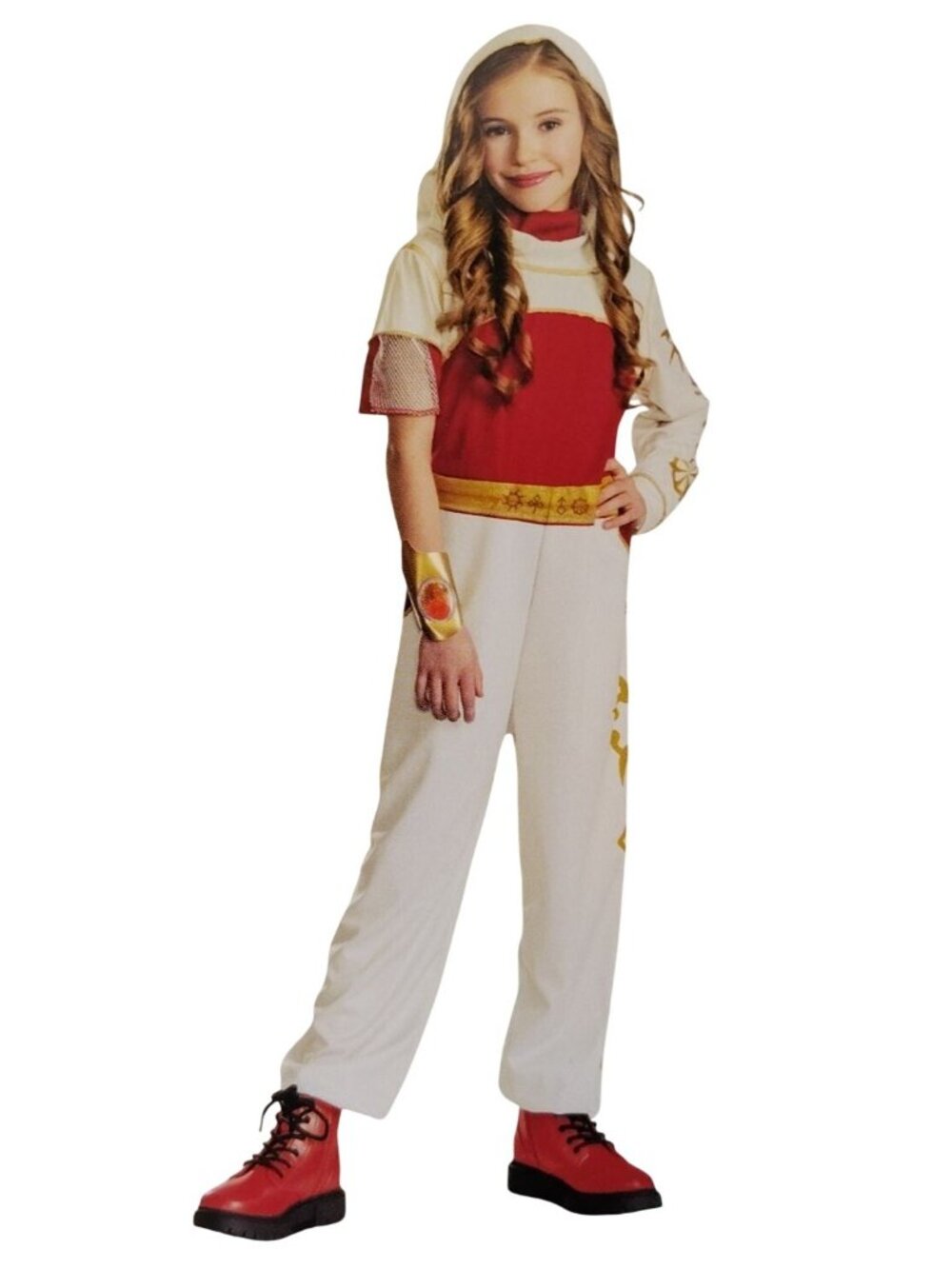 Disney Zombies 4 Nova Daywalker Girls Costume M 7 8 Hooded Jumpsuit Bracelet NWT